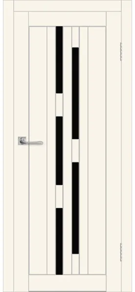 Межкомнатная дверь ДП DIM I-4 LACOBEL BLACK