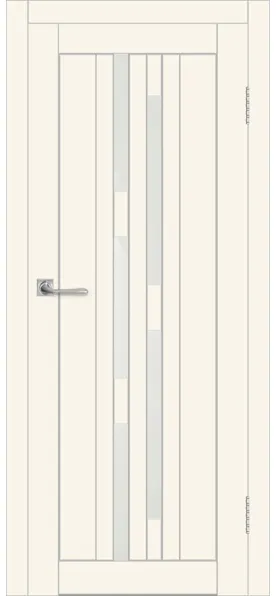 Межкомнатная дверь ДП DIM I-4 LACOBEL WHITE