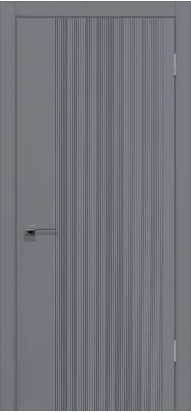 Межкомнатная дверь Electrum SOLO 1 Серая эмаль