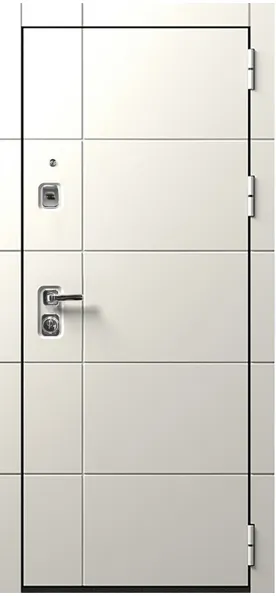 ВХОДНАЯ ДВЕРЬ OIKO ACOUSTIC GRAFIKA-2 WHITE/K1 СОФТ БЕЛЫЙ