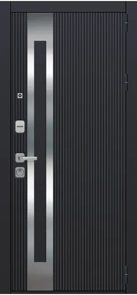 Входная дверь OIKO Standart Black Line / Белый